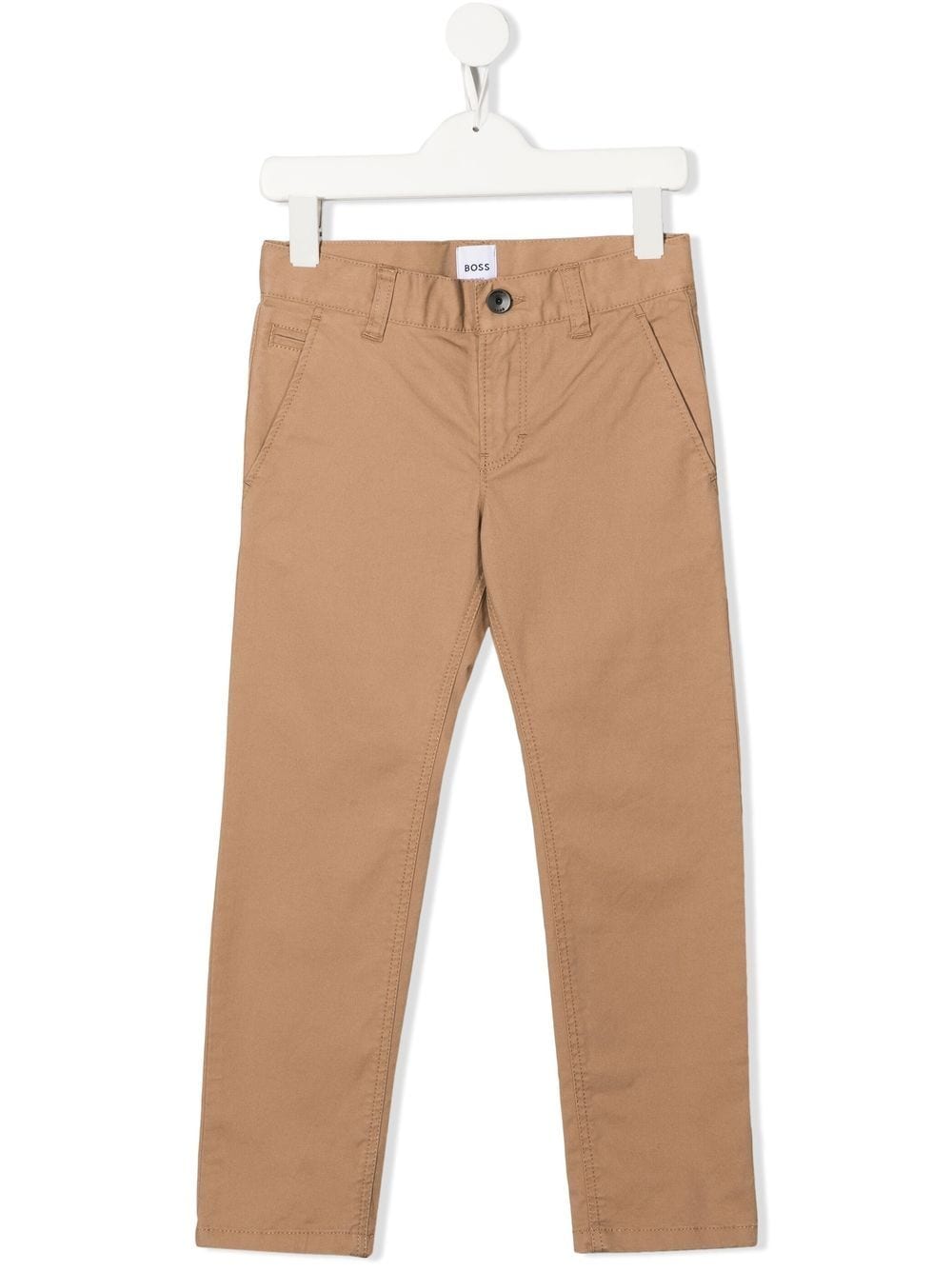 BOSS Kidswear Halbhohe Chino - Nude von BOSS Kidswear