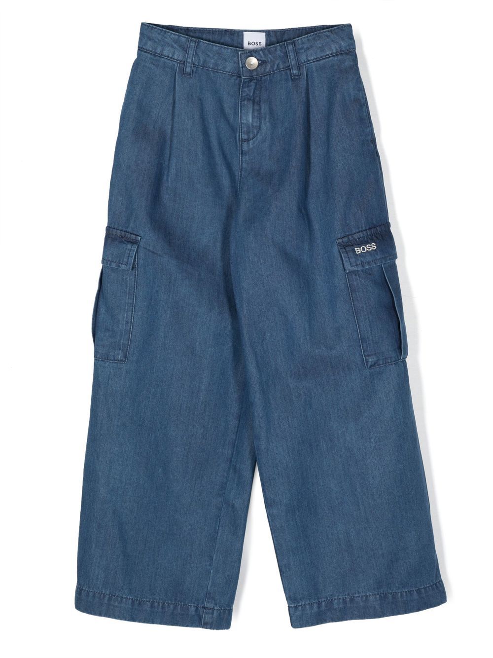 BOSS Kidswear Jeans mit weitem Bein - Blau von BOSS Kidswear