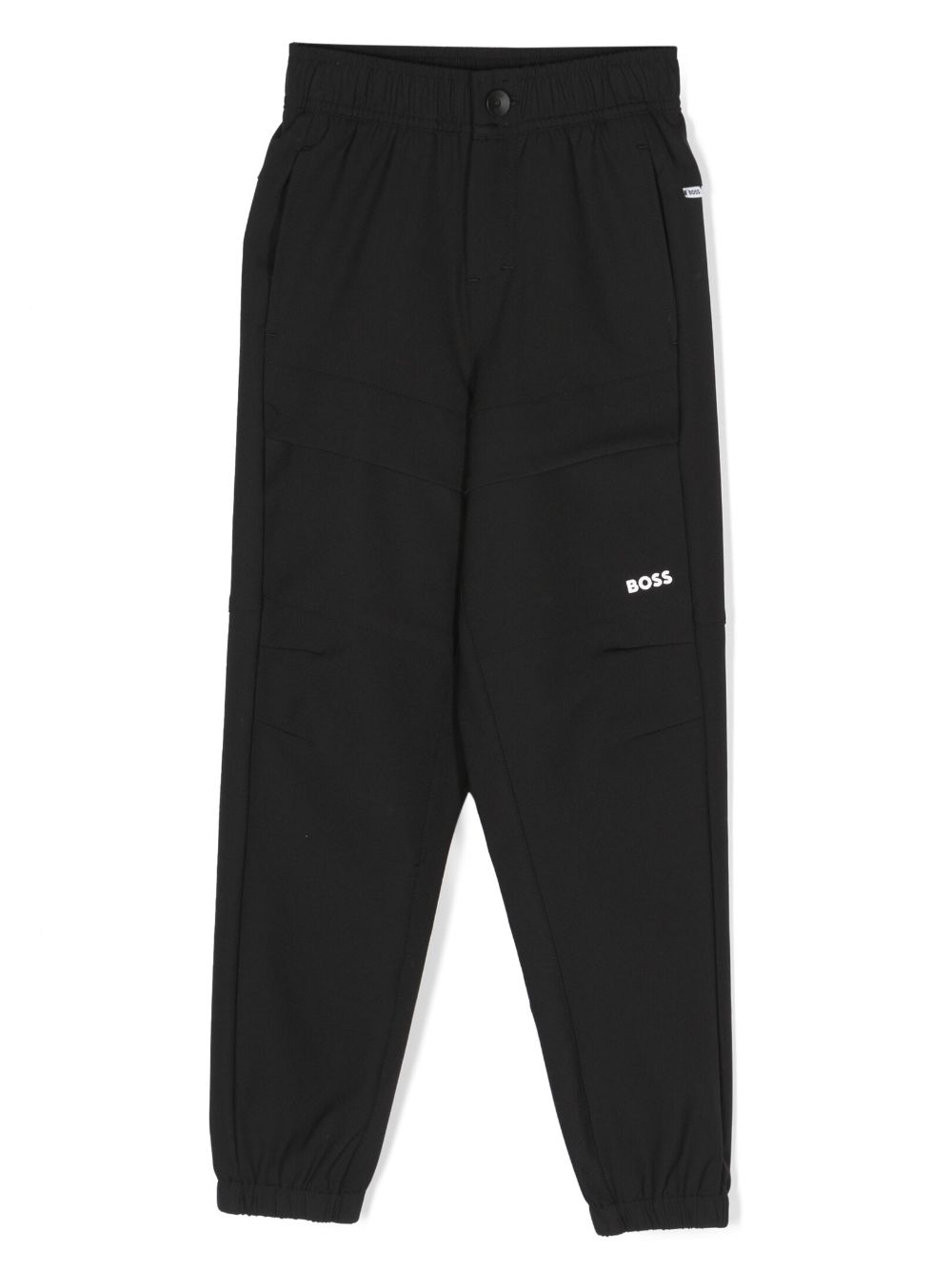 BOSS Kidswear Jogginghose mit Logo-Print - Schwarz von BOSS Kidswear