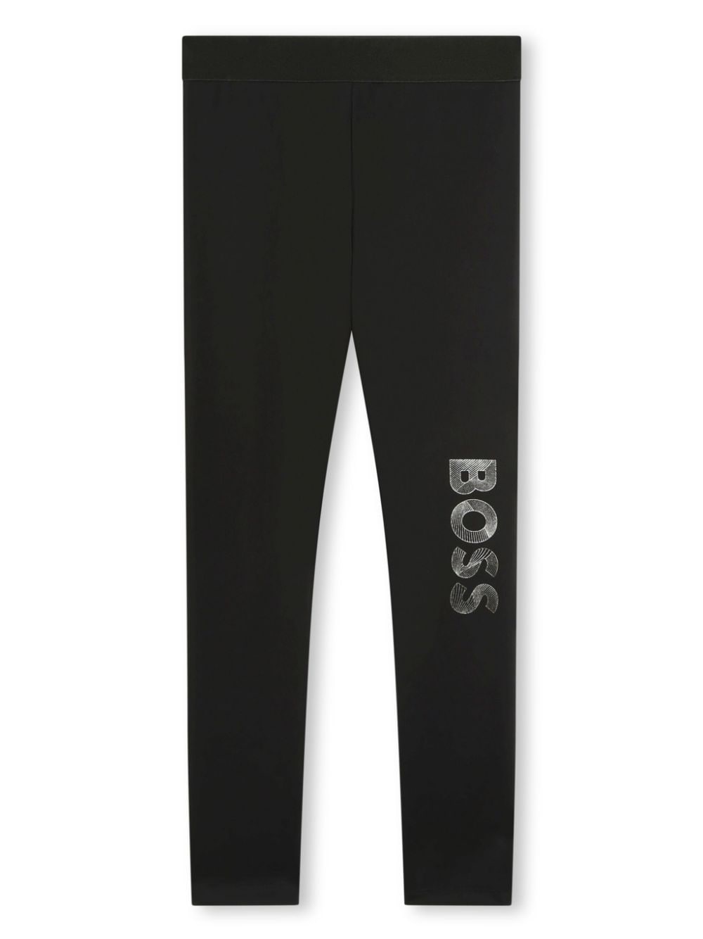 BOSS Kidswear Leggings mit Logo-Print - Schwarz von BOSS Kidswear