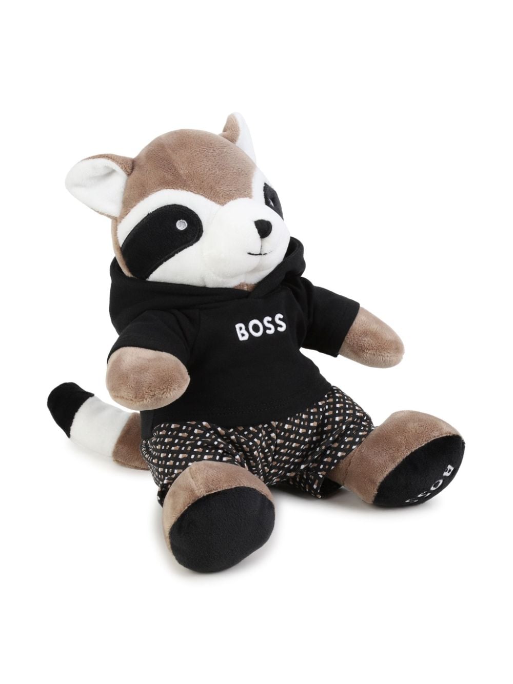 BOSS Kidswear Roter Panda Stofftier mit Logo-Stickerei - Schwarz von BOSS Kidswear