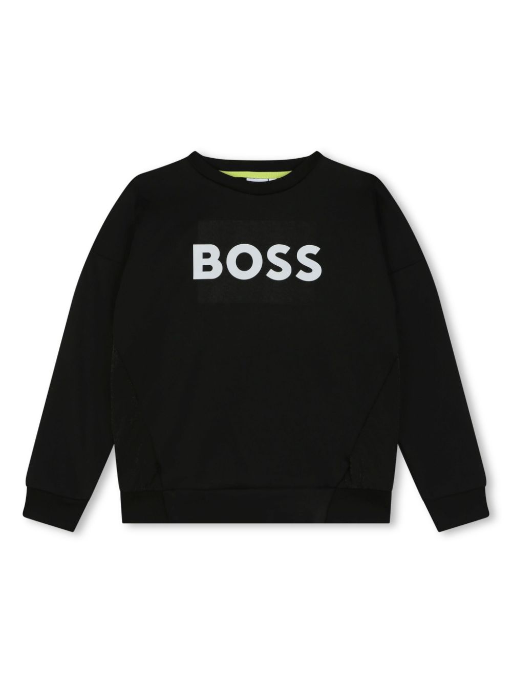 BOSS Kidswear Sweatshirt mit Logo-Print - Schwarz von BOSS Kidswear