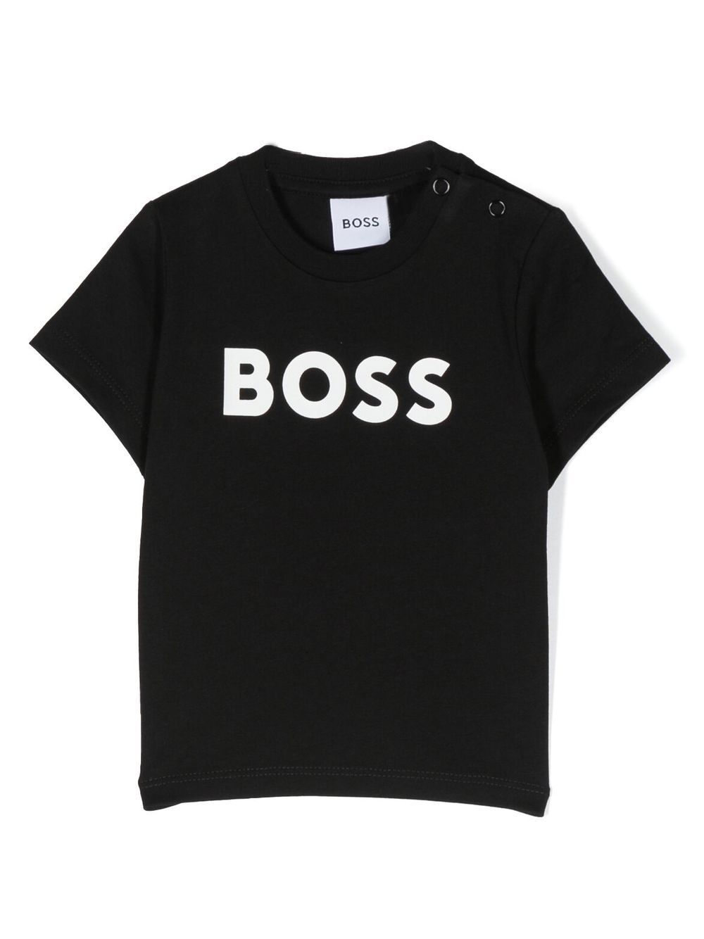 BOSS Kidswear T-Shirt mit Logo-Print - Schwarz von BOSS Kidswear