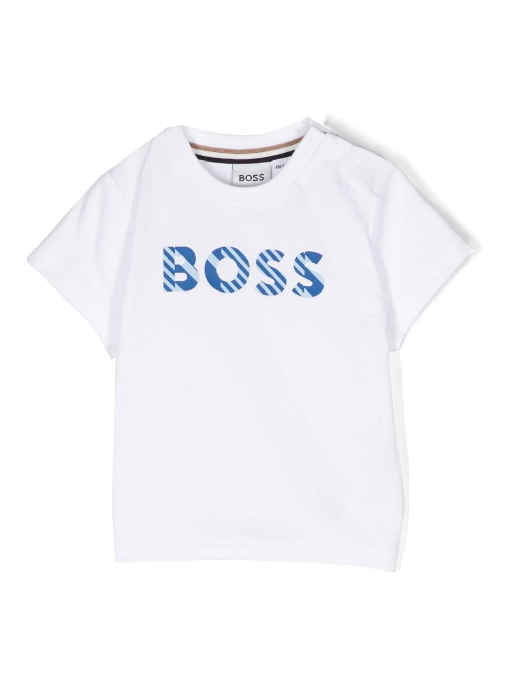 BOSS Kidswear T-Shirt mit Logo-Print - Weiß von BOSS Kidswear