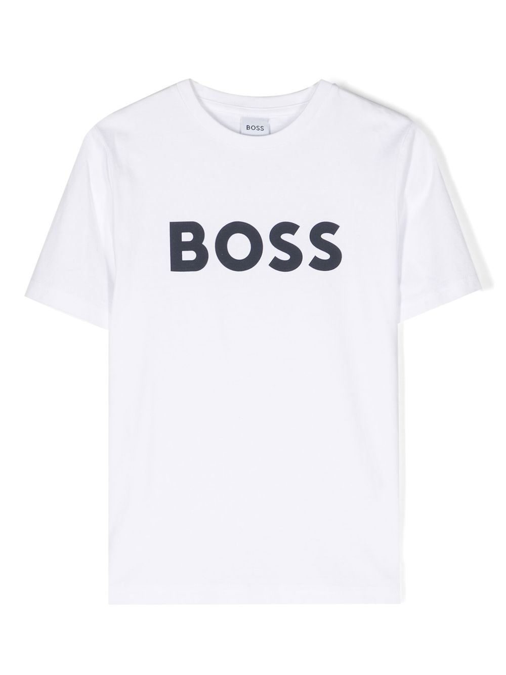 BOSS Kidswear T-Shirt mit Logo-Print - Weiß von BOSS Kidswear