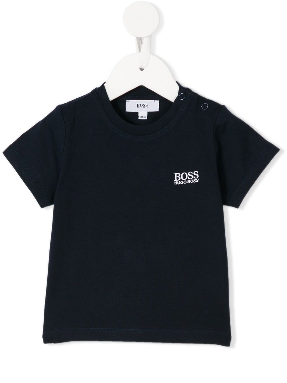 BOSS Kidswear T-Shirt mit Logo-Stickerei - Blau von BOSS Kidswear