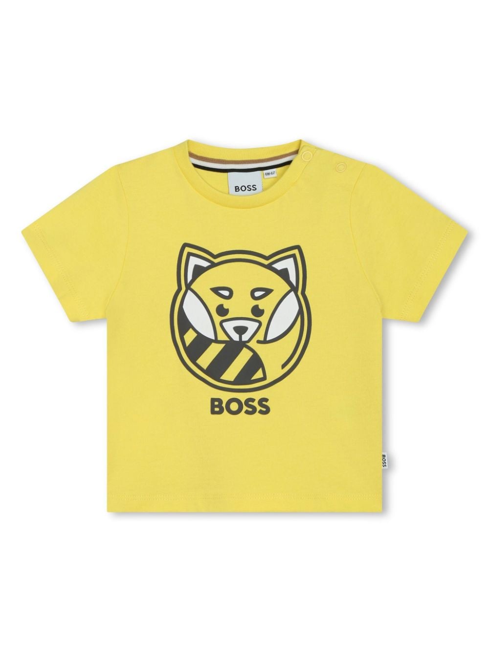 BOSS Kidswear T-Shirt mit grafischem Print - Gelb von BOSS Kidswear