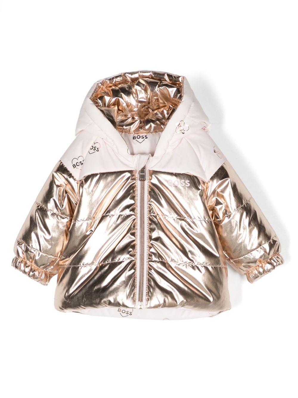 BOSS Kidswear Wendbare Steppjacke - Rosa von BOSS Kidswear