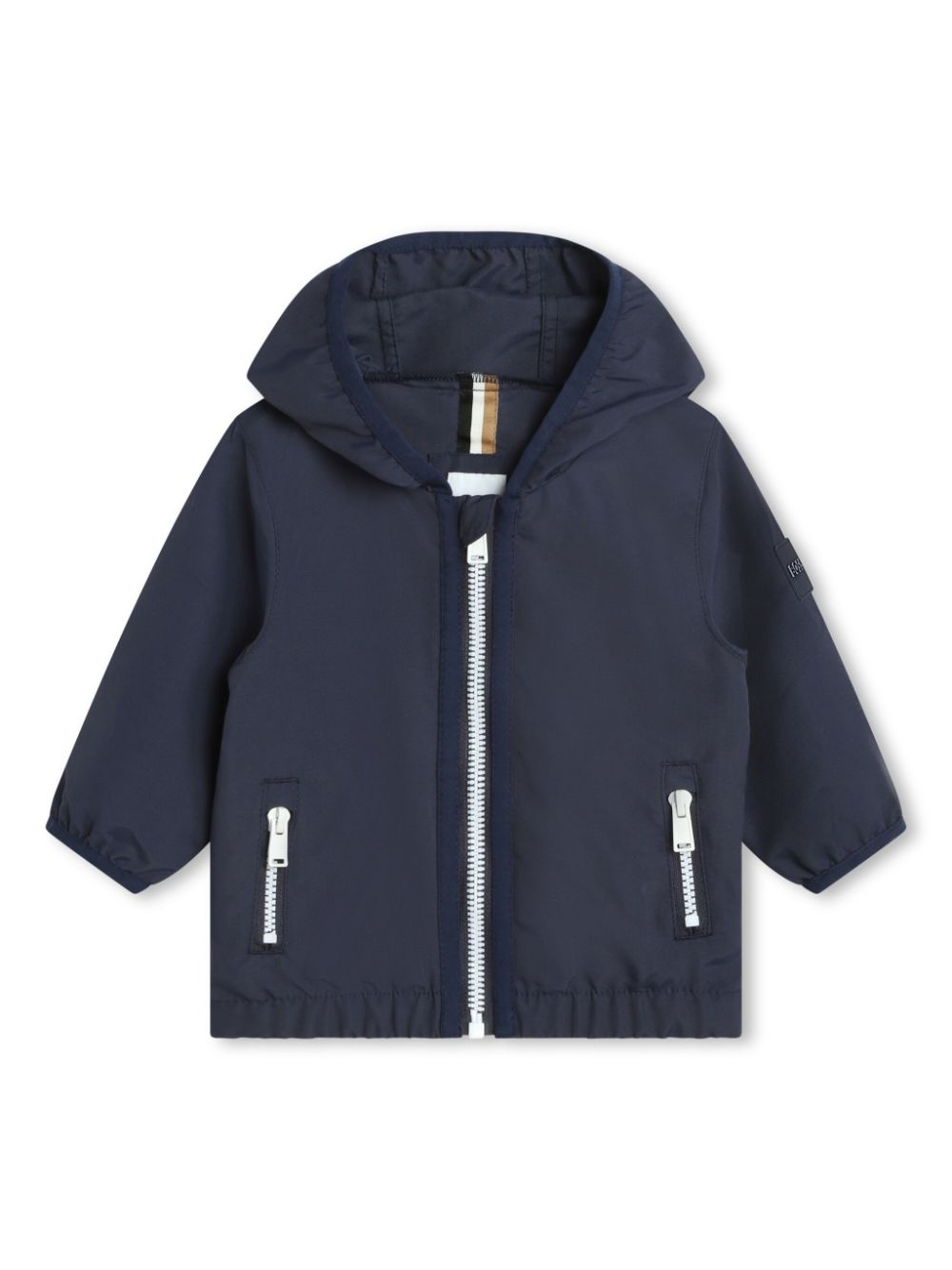 BOSS Kidswear Windbreaker mit Kapuze - Blau von BOSS Kidswear