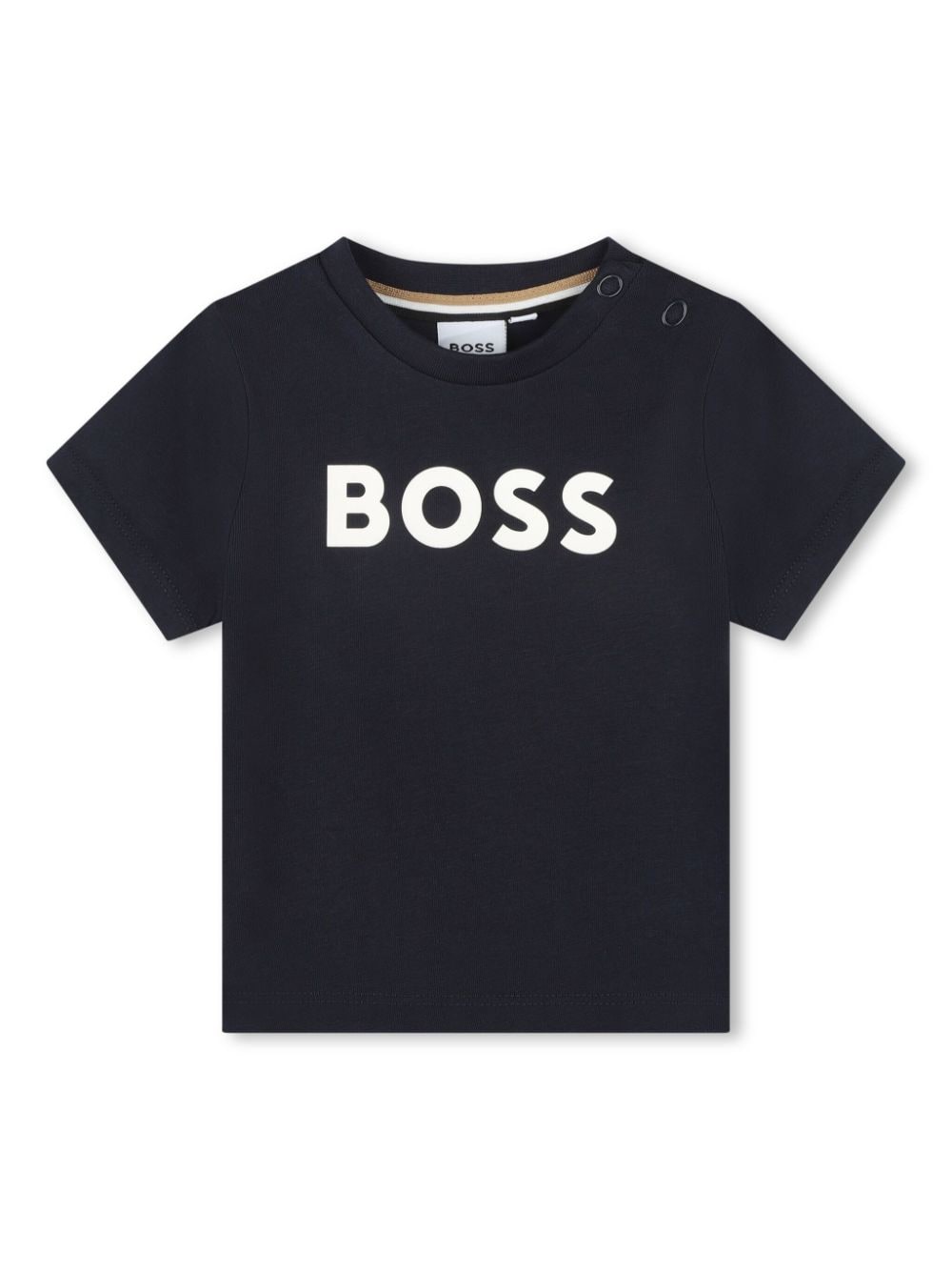 BOSS Kidswear T-Shirt mit Logo-Print - Blau von BOSS Kidswear