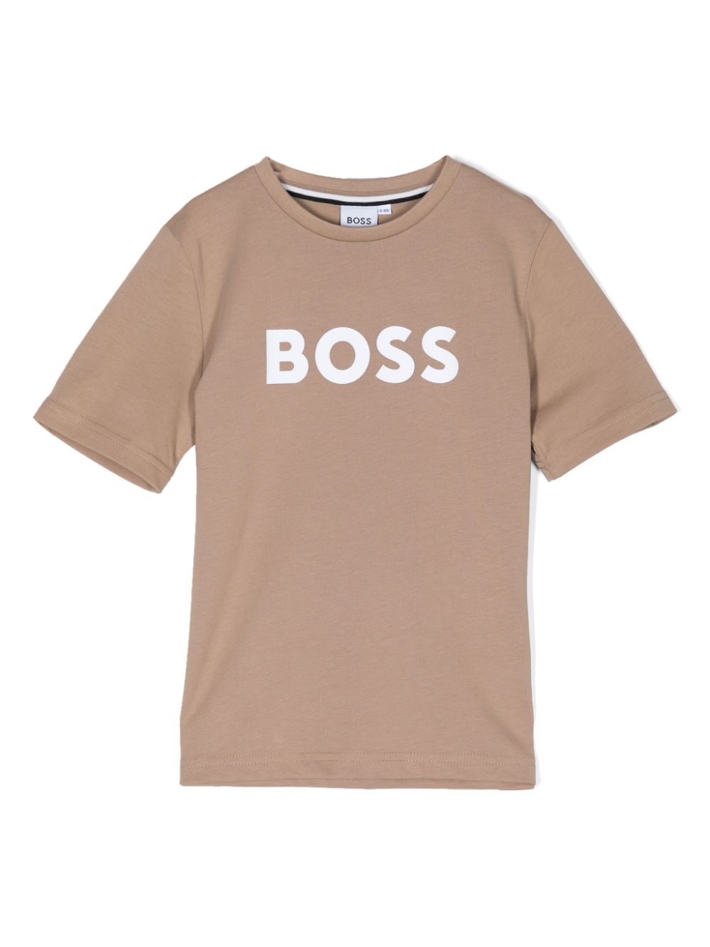 BOSS Kidswear T-Shirt mit Logo-Print - Braun von BOSS Kidswear