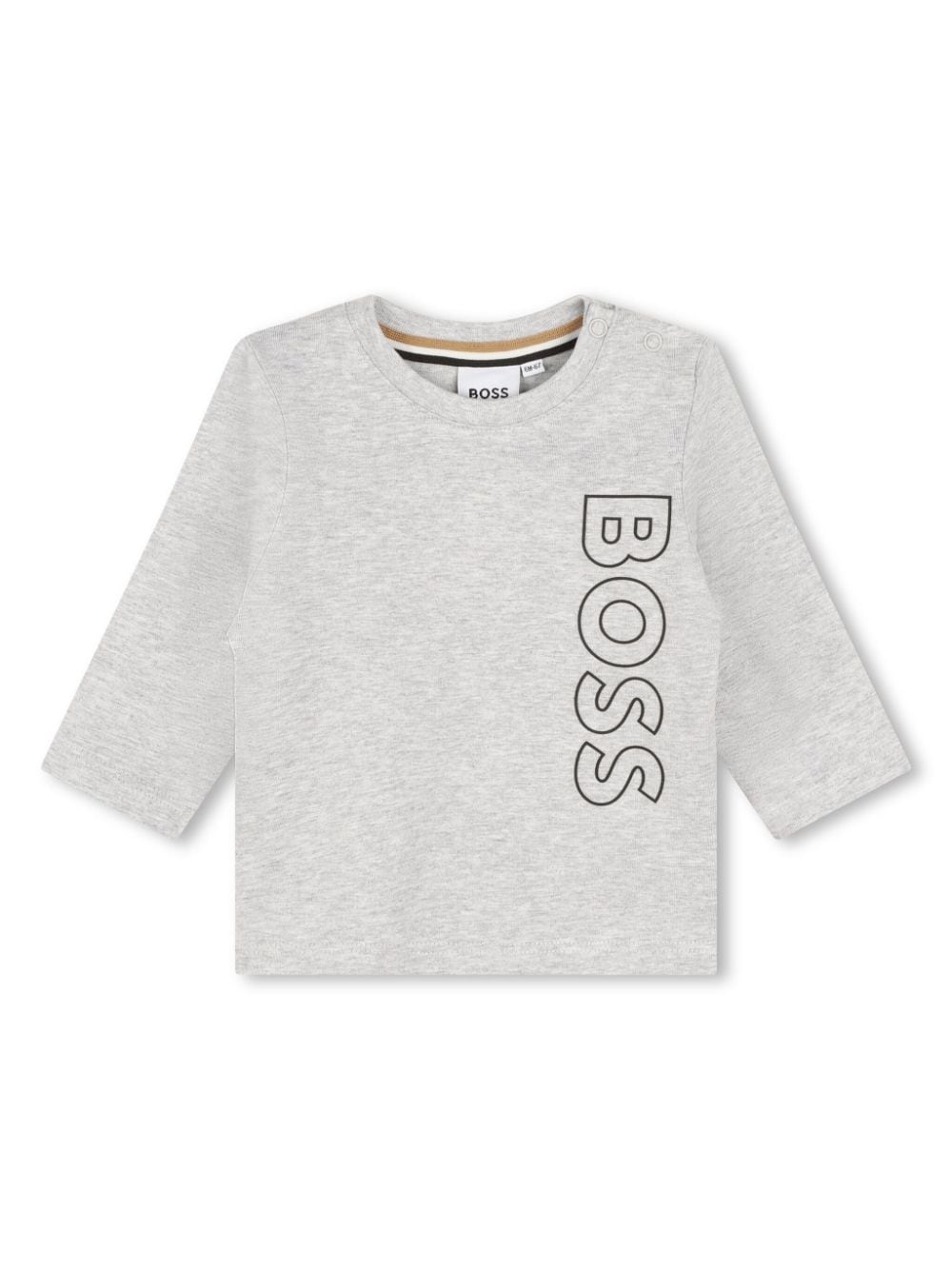 BOSS Kidswear T-Shirt mit Logo-Print - Grau von BOSS Kidswear