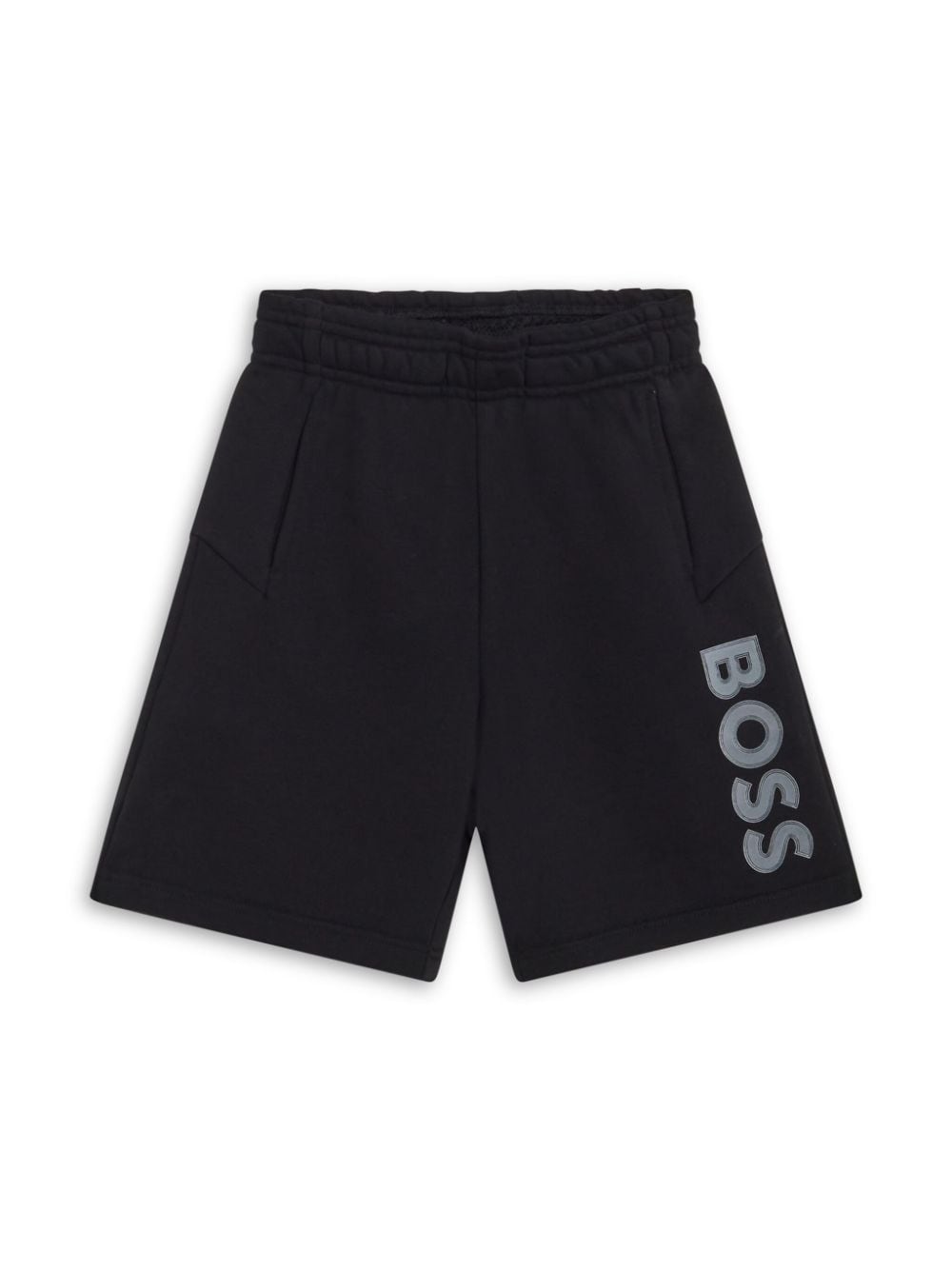 BOSS Kidswear Joggingshorts mit Logo-Print - Schwarz von BOSS Kidswear