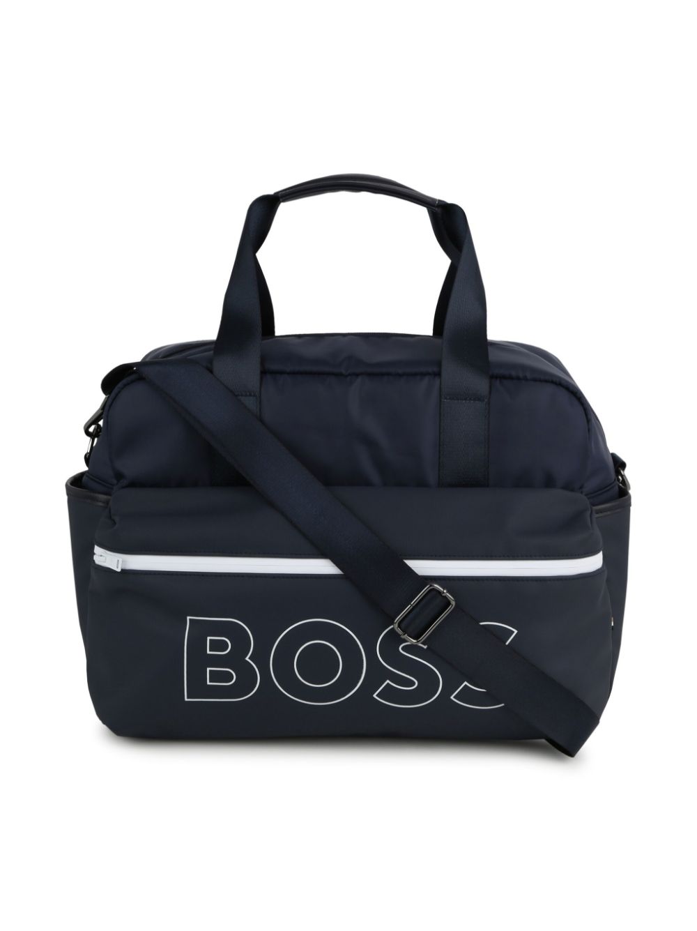 BOSS Kidswear Wickeltasche mit Logo-Print - Blau von BOSS Kidswear