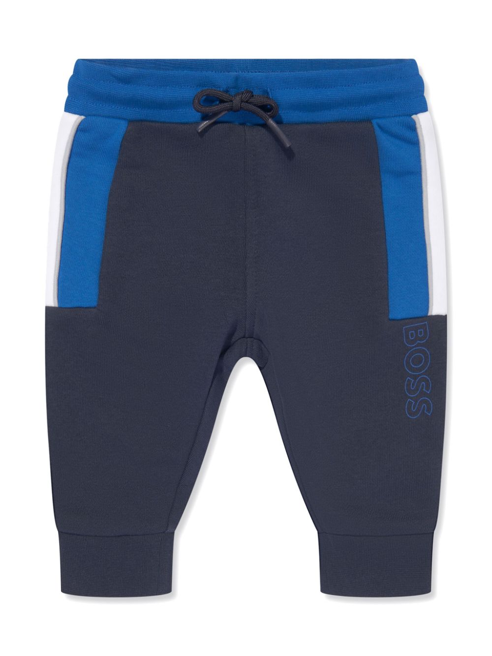 BOSS Kidswear Jogginghose mit Logo-Print - Blau von BOSS Kidswear