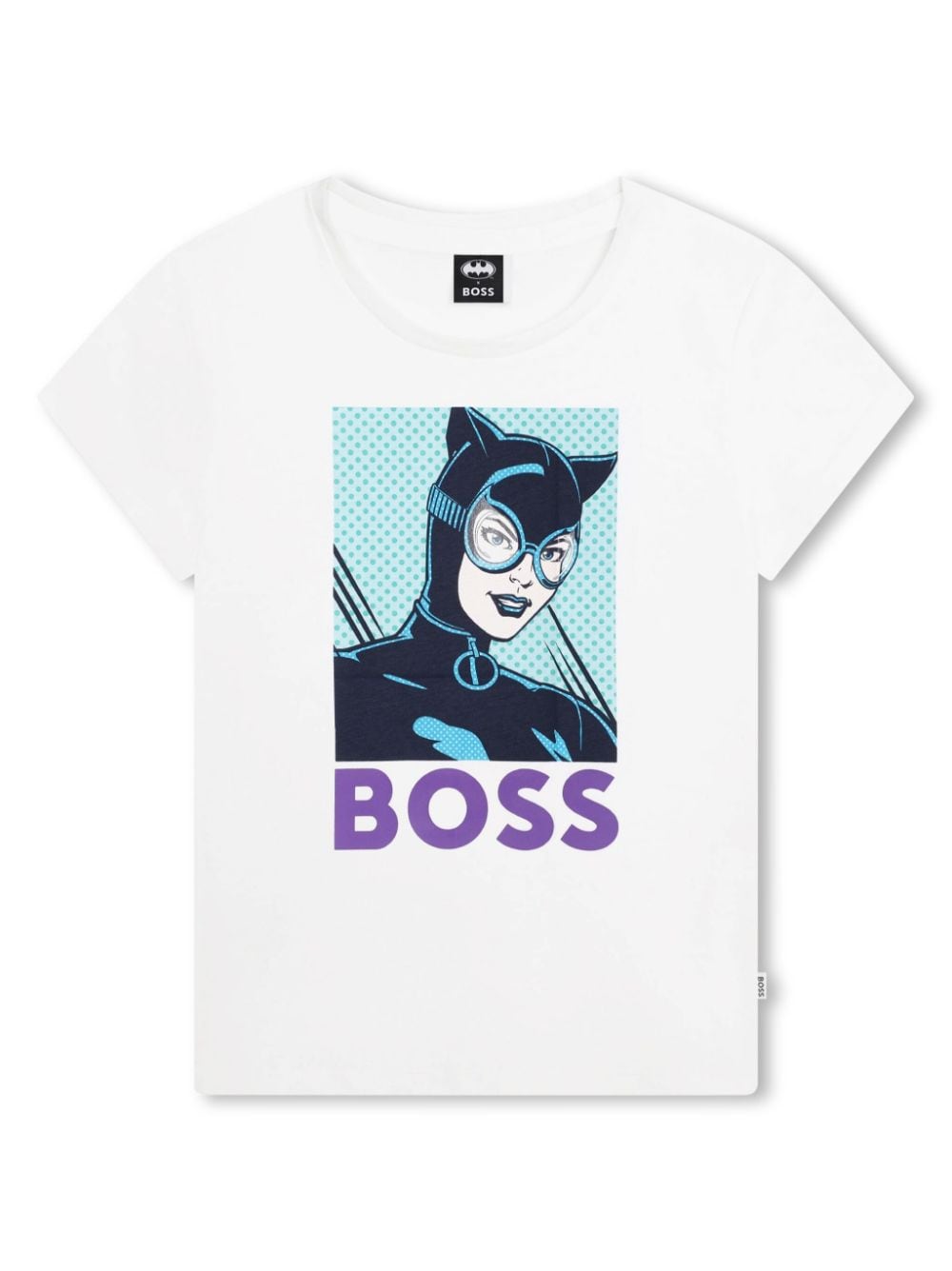 BOSS Kidswear x Batman T-Shirt mit grafischem Print - Weiß von BOSS Kidswear