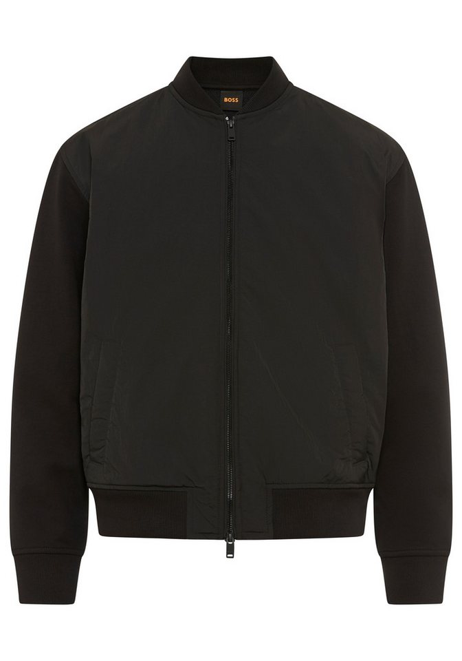 BOSS ORANGE Bomberjacke Ze_Smartcore Regular Fit, 2-Wege-Zipper, Ärmel aus Sweatqualität von BOSS ORANGE