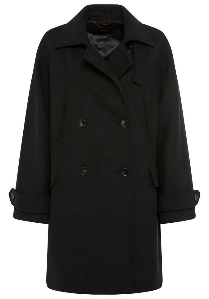 BOSS ORANGE Caban Cisabel Premium Damenmode Oversized Fit, mittellang von BOSS ORANGE