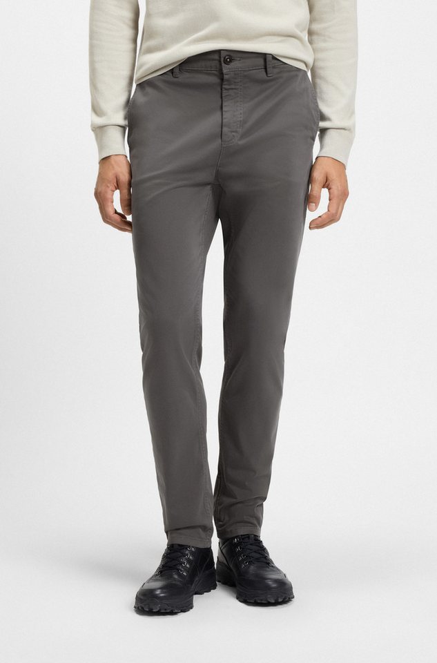 BOSS ORANGE Chinohose tapered mit BOSS Logo hinten von BOSS ORANGE