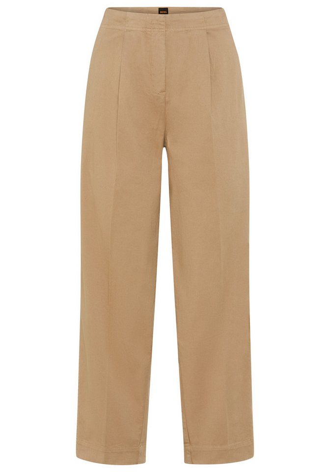 BOSS ORANGE Chinohose Taquina Premium Damenmode im Loose Barrel Fit BOSS ORANGE Chinohose Taquina Premium Damenmode im Loose Barrel Fit von BOSS ORANGE