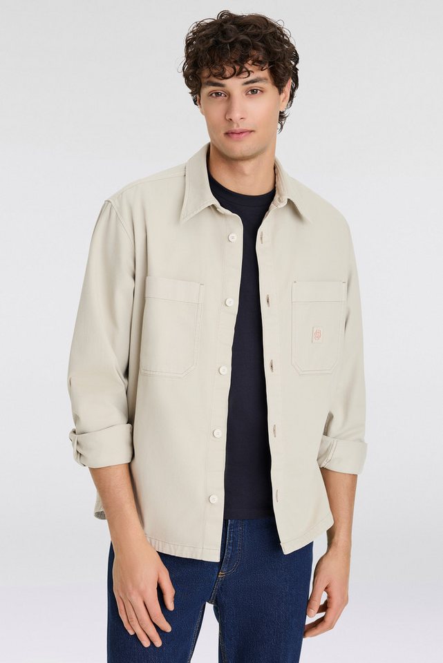 BOSS ORANGE Hemdjacke Lerato mit Logo-Details von BOSS ORANGE