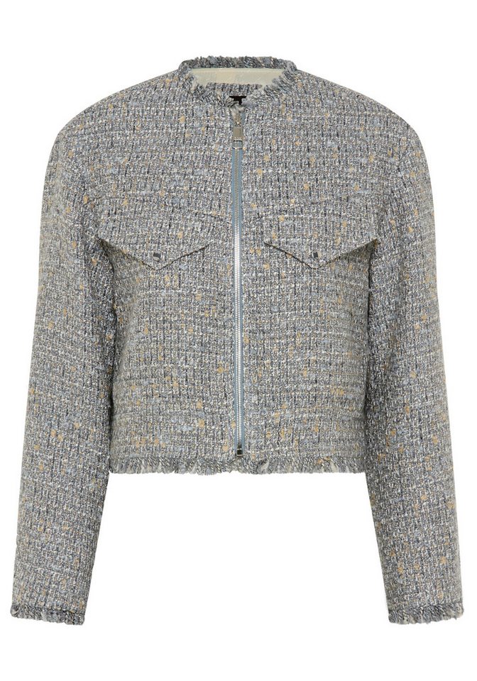 BOSS ORANGE Kurzblazer Jawelli Premium Damenmode mit Fransen-Details von BOSS ORANGE