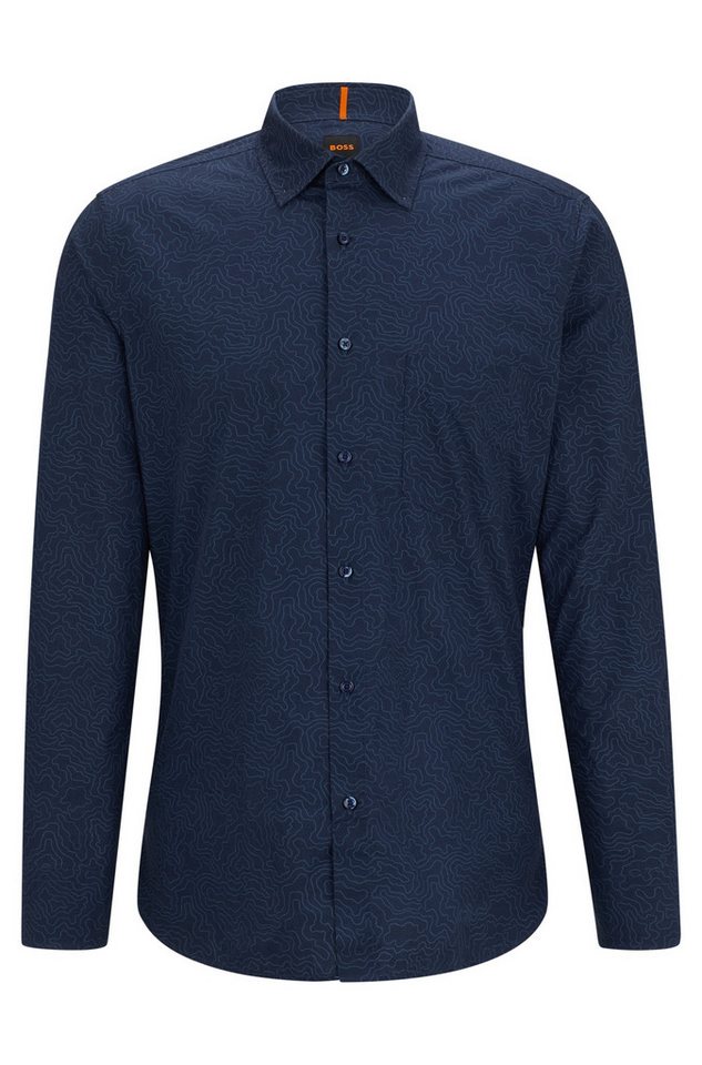 BOSS ORANGE Langarmhemd Hemd Remiton - Regular Fit von BOSS ORANGE