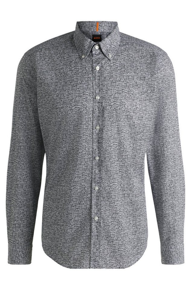 BOSS ORANGE Langarmhemd Hemd Rickert - Regular Fit von BOSS ORANGE