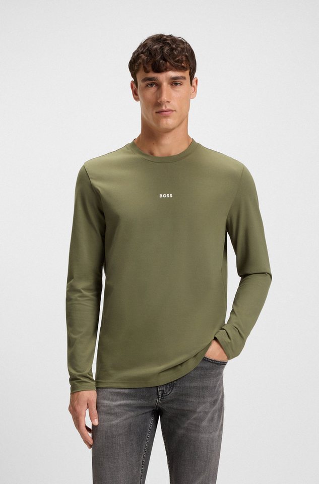 BOSS ORANGE Langarmshirt TChark mit Rundhalsausschnitt von BOSS ORANGE