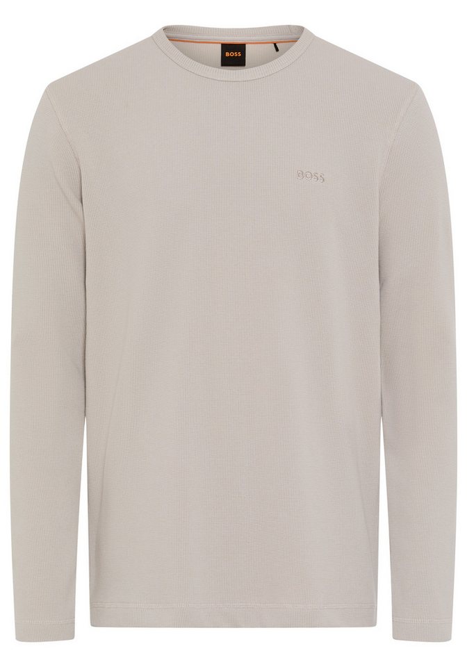 BOSS ORANGE Langarmshirt Tempesto mit BOSS-Stickerei von BOSS ORANGE