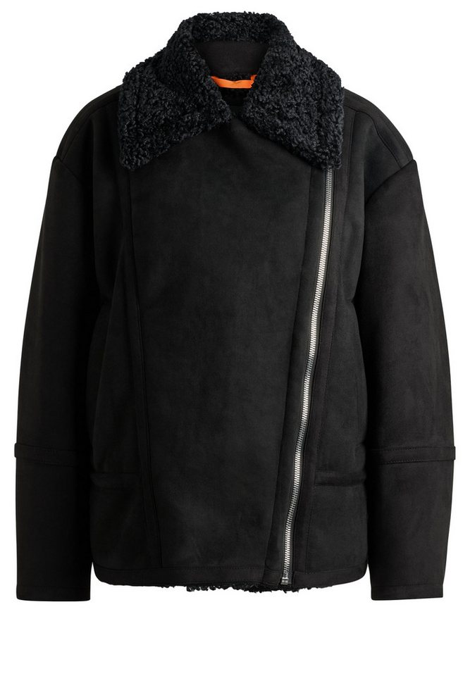 BOSS ORANGE Langmantel Cheerlini im Aviator-Stil (1-tlg) von BOSS ORANGE