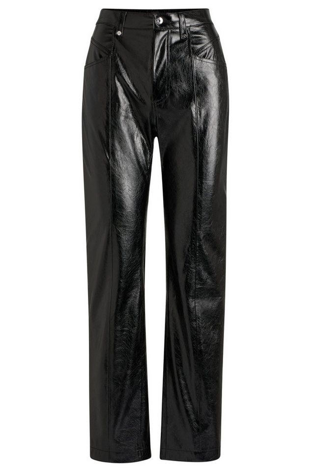 BOSS ORANGE Lederhose Hose Tadas - Regular Fit von BOSS ORANGE