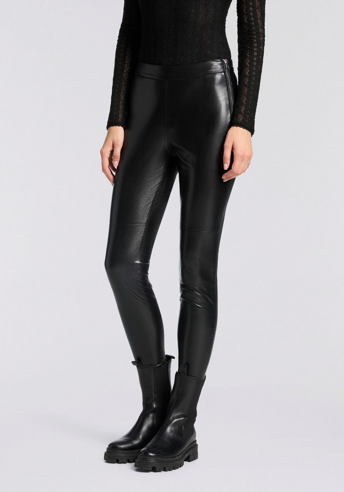 BOSS ORANGE Leggings Taskin Premium Damenmode Slim Fit in Lederoptik von BOSS ORANGE