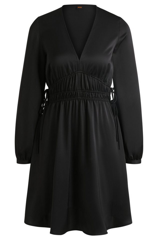 BOSS ORANGE Midikleid Satinkleid Dannys - Talliert von BOSS ORANGE