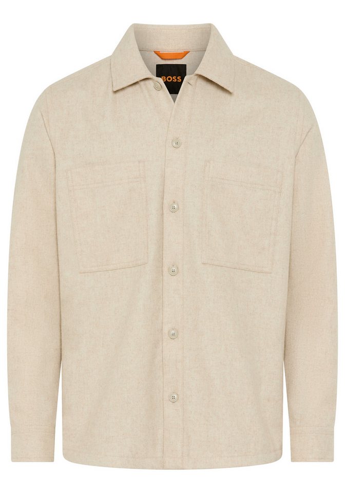 BOSS ORANGE Outdoorhemd Locky oversize fit, meliert BOSS ORANGE Outdoorhemd Locky oversize fit, meliert von BOSS ORANGE