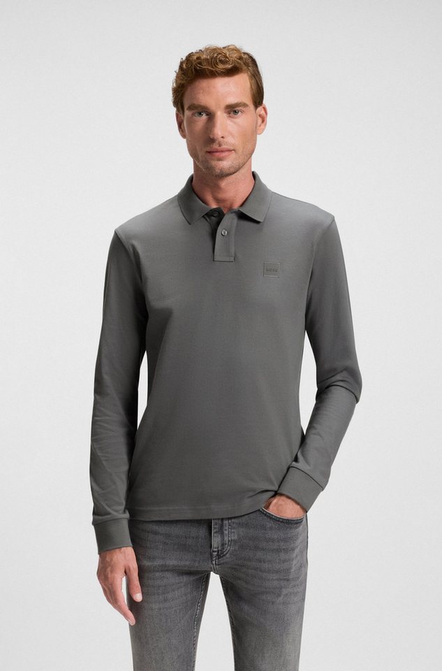 BOSS ORANGE Poloshirt Passerby mit BOSS-Logobadge von BOSS ORANGE