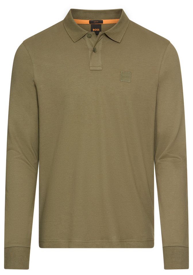 BOSS ORANGE Poloshirt Passerby mit BOSS-Logobadge von BOSS ORANGE