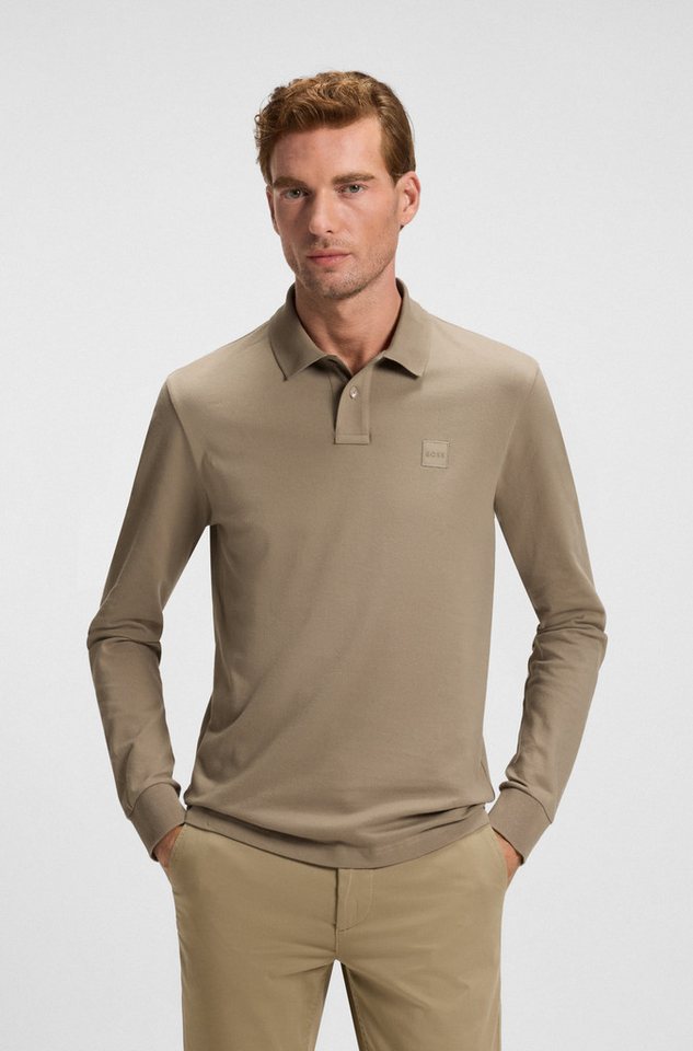 BOSS ORANGE Poloshirt Passerby mit BOSS-Logobadge BOSS ORANGE Poloshirt Passerby mit BOSS-Logobadge von BOSS ORANGE