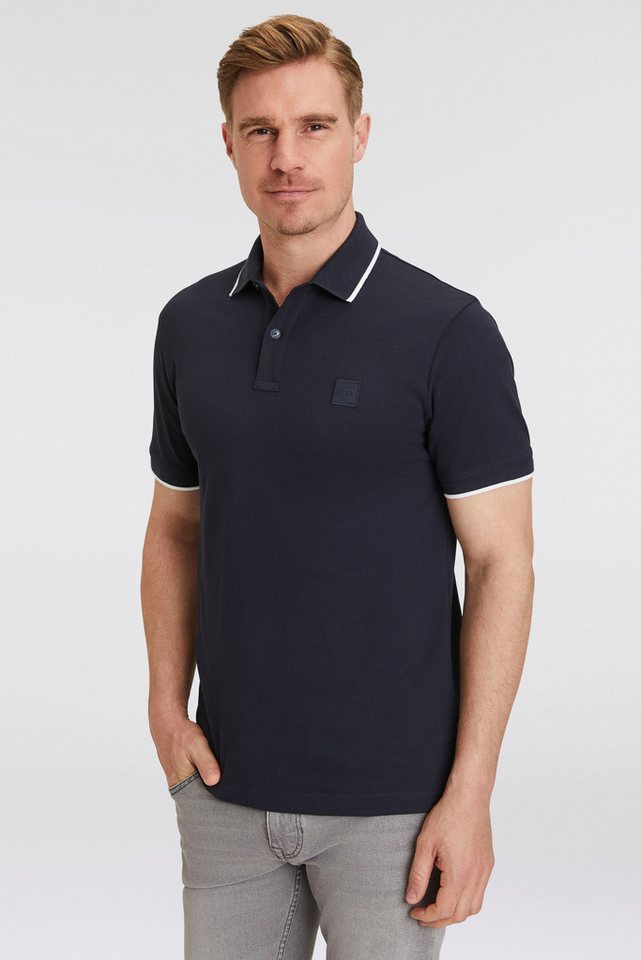 BOSS ORANGE Poloshirt Passertip mit BOSS Logo-Badge von BOSS ORANGE