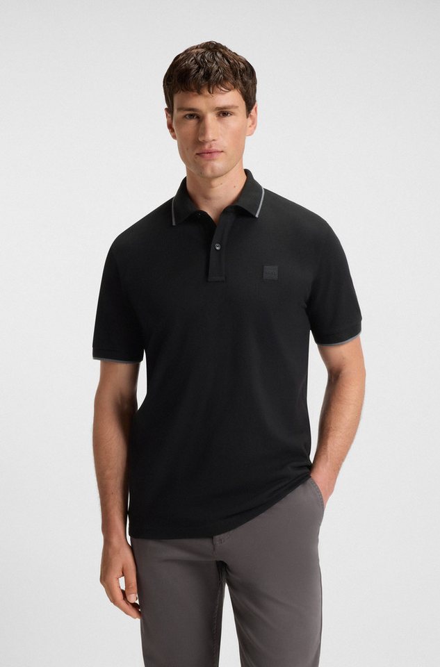 BOSS ORANGE Poloshirt Passertip mit BOSS Logo-Badge von BOSS ORANGE