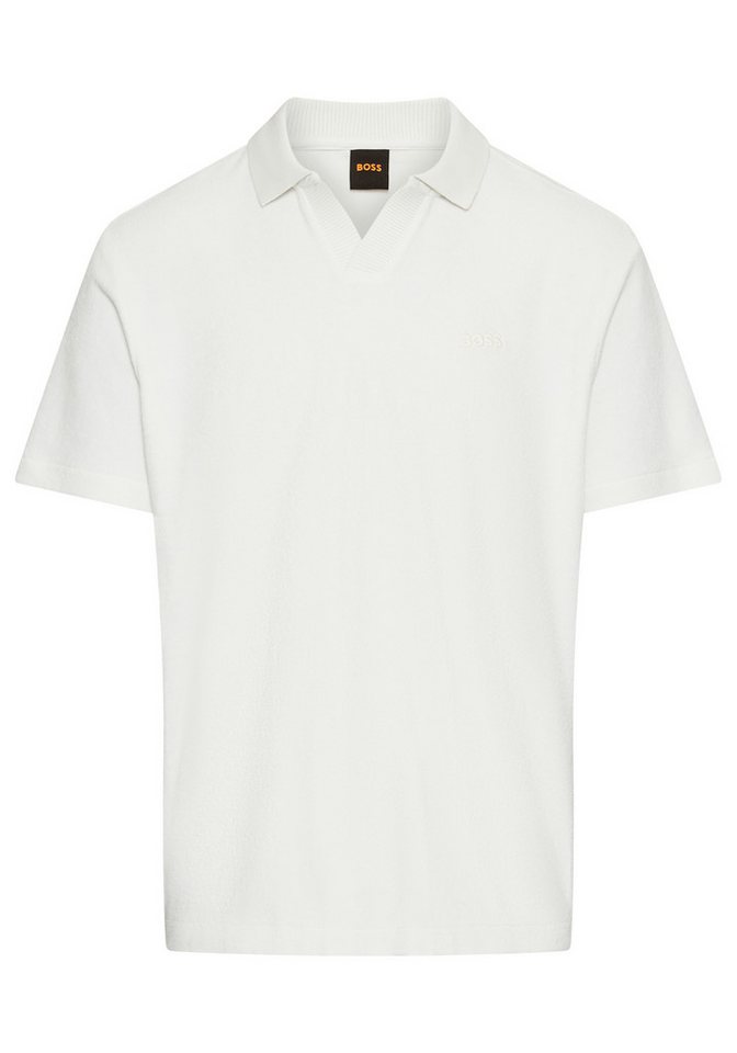 BOSS ORANGE Poloshirt Pe aus Frottee-Qualität von BOSS ORANGE