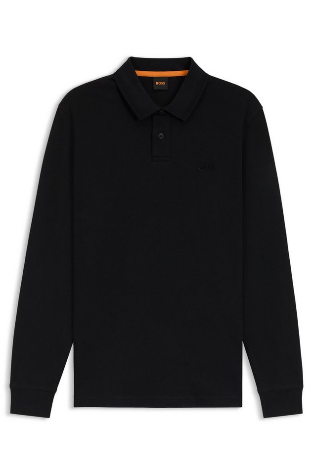 BOSS ORANGE Poloshirt Pe_interlock_long 10265826 01 von BOSS ORANGE