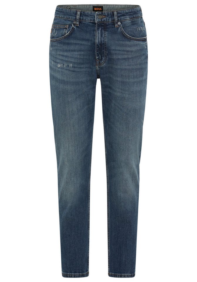 BOSS ORANGE Regular-fit-Jeans TROY BO normale Bundhöhe, Regular Fit, Destroyed-Effekte von BOSS ORANGE