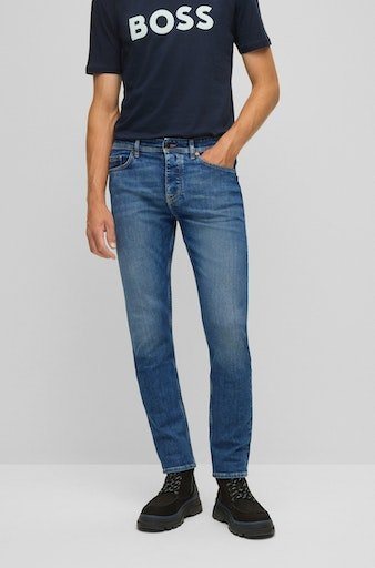 BOSS ORANGE Regular-fit-Jeans Taber BC C mit BOSS Label von BOSS ORANGE