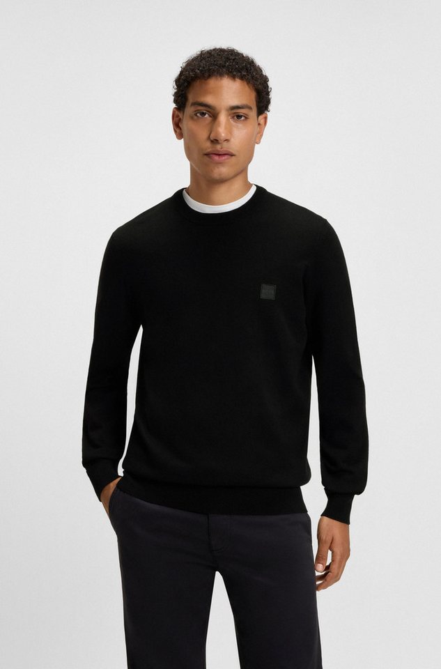 BOSS ORANGE Strickpullover Kanovano mit Rundhalsausschnitt von BOSS ORANGE
