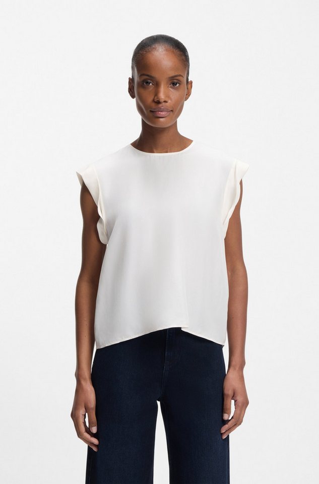 BOSS ORANGE Shirtbluse Irnette Premium Damenmode mit Ärmelaufschlag von BOSS ORANGE