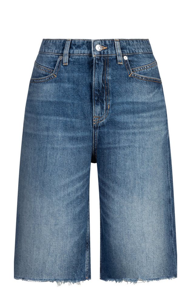 BOSS ORANGE Shorts DENIM JORTS Premium Damenmode mit Logostickerei hinten von BOSS ORANGE