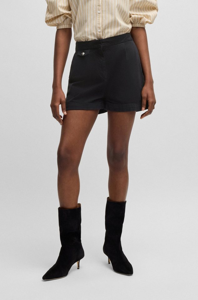 BOSS ORANGE Shorts Taschi Premium Damenmode mit BOSS Metall Logo von BOSS ORANGE