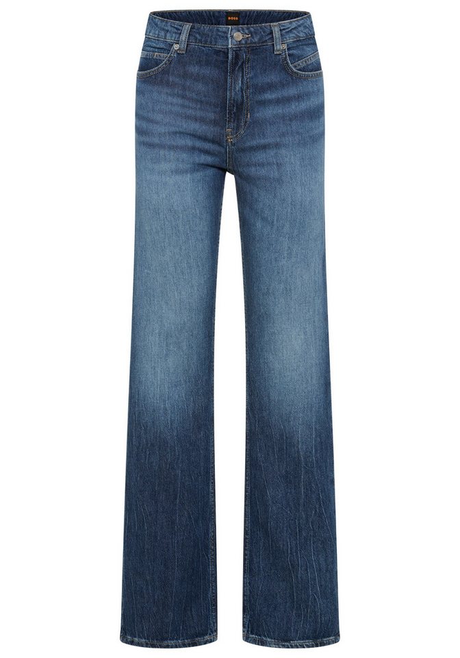 BOSS ORANGE Straight-Jeans ADA HR 13.0 Premium Damenmode High Rise, locker geschnitten von BOSS ORANGE