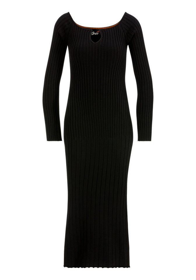 BOSS ORANGE Strickkleid C_Flimt mit Metalllabel von BOSS ORANGE